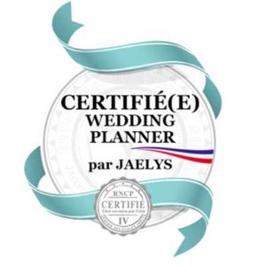 certificatino wedding planner var jaelys