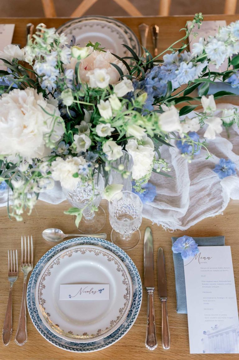 Inspiration mariage Var "Something Blue"