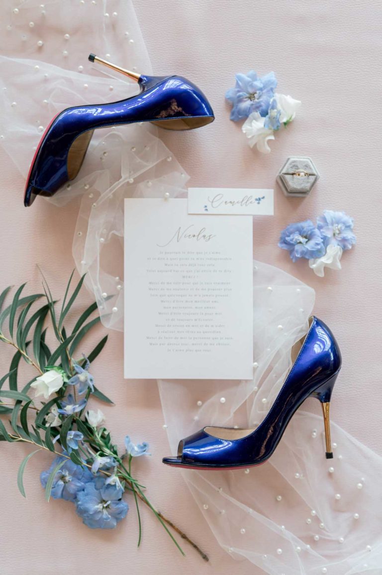 Inspiration mariage Var "Something Blue"