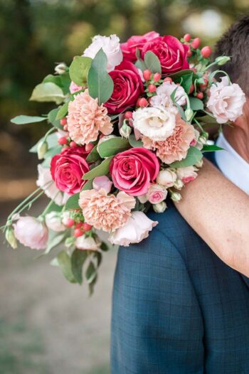 Mariage haut en couleur en Provence