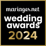 Badge Wedding Awards 2024 mariages.net